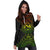 Hawaii Map Polynesian Women's Hoodie Dress - Reggae Color Version - Polynesian Pride