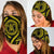 Hawaiian Turtle Map Black Yellow Bandana 3 - Pack - Polynesian Pride