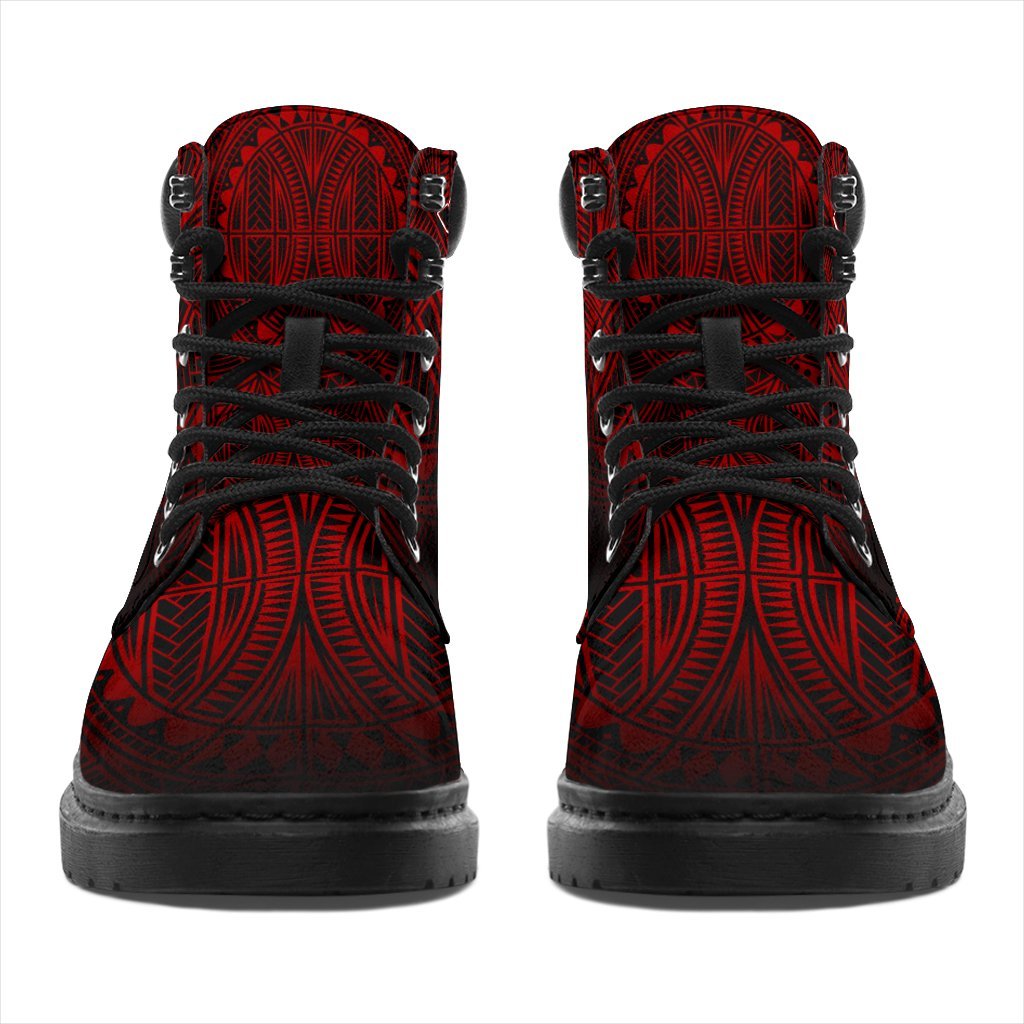 American Samoa All Season Boots - Manulele Tausala Nuuuli (Ver 2) - Polynesian Pride