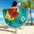 Wallis and Futuna Beach Blanket - Tropical Flowers Style - Polynesian Pride