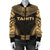 Tahiti Polynesian Chief Women'S Bomber Jacket - Gold Version - Polynesian Pride