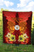 Niue Personalised Premium Quilt - Tribal Tuna Fish - Polynesian Pride