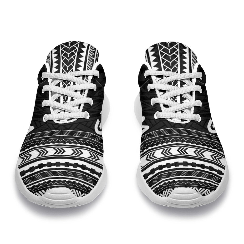 Guam Sporty Sneakers - Polynesian Chief Black Version - Polynesian Pride
