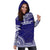 American Samoa Women's Hoodie Dress - Polynesian Flag Chief - Polynesian Pride