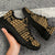 Polynesian tattoo tribal Gold Chunky Sneakers - Polynesian Pride