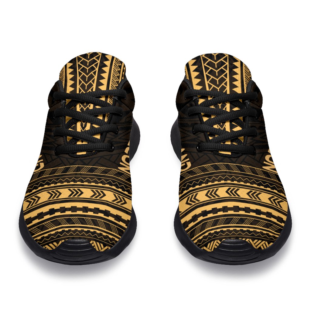 Norfolk Island Sporty Sneakers - Polynesian Chief Gold Version - Polynesian Pride