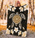 Hawaiian Gold Turtle Plumeria Blanket - Polynesian Pride