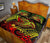 Guam Polynesian Quilt Bed Set - Reggae Shark Polynesian Tattoo - Polynesian Pride