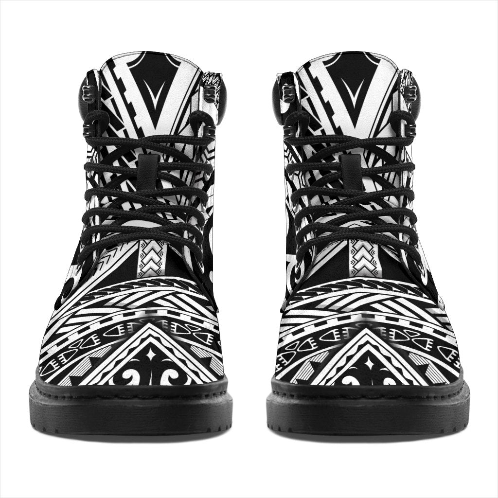 Polynesian 47 Season Boots - Polynesian Pattern - Polynesian Pride