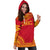 Papua New Guinea Women's Hoodie Dress - Polynesian Flag Chief - Polynesian Pride