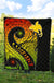 Papua New Guinea Premium Quilt - PNG Bird And Polynesian Decorative Pattern - Polynesian Pride