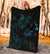 Hawaii Turtle Ohana Paua Shell Premium Blanket - Polynesian Pride