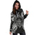 Palau Polynesian Hoodie Dress Map Black - Polynesian Pride