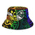 Guam Bucket Hat - Rainbow Polynesian Pattern - Polynesian Pride