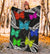 Hawaii Polynesian Butterflies Premium Blanket - Polynesian Pride