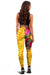 Polynesian Leggings - Hawaii Kanaka Maoli & Hibiscus Flowers With Polynesian Patterns - Polynesian Pride