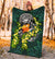 American Samoa Polynesian Premium Blanket - Ti Leaf Lei Turtle - Polynesian Pride