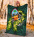 Guam Polynesian Premium Blanket - Ti Leaf Lei Turtle - Polynesian Pride