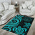 Palau Area Rug - Turquoise Tentacle Turtle - Polynesian Pride