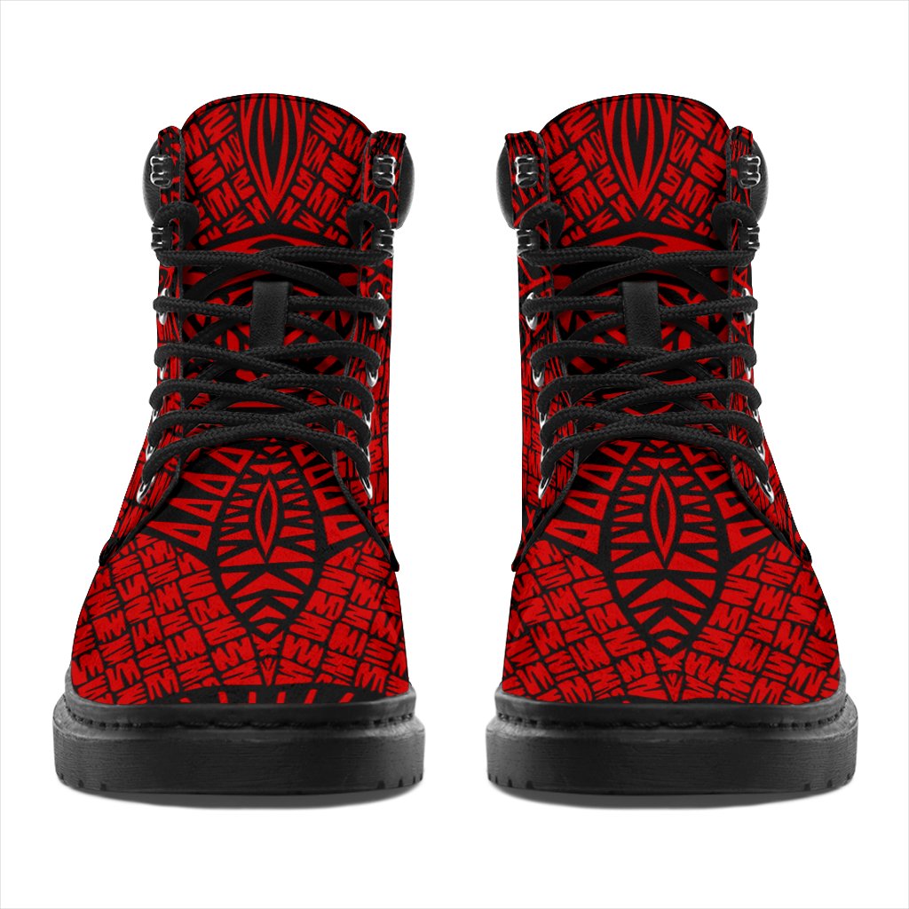 Polynesian 15 Season Boots - Polynesian Pattern - Polynesian Pride