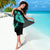 Anchor Turquoise Poly Tribal Sarong - Polynesian Pride