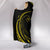 Hawaii Turtle Hibicus Hooded Blanket - Yellow - Frida Style - Polynesian Pride