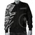 Chuuk Pattern Men's Bomber Jacket - Black Style - Black Style - FSM - Polynesian Pride