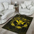 Hawaii Kanaka Turtle Hibiscus Polynesian Rug - Anthea Style Yellow - Polynesian Pride