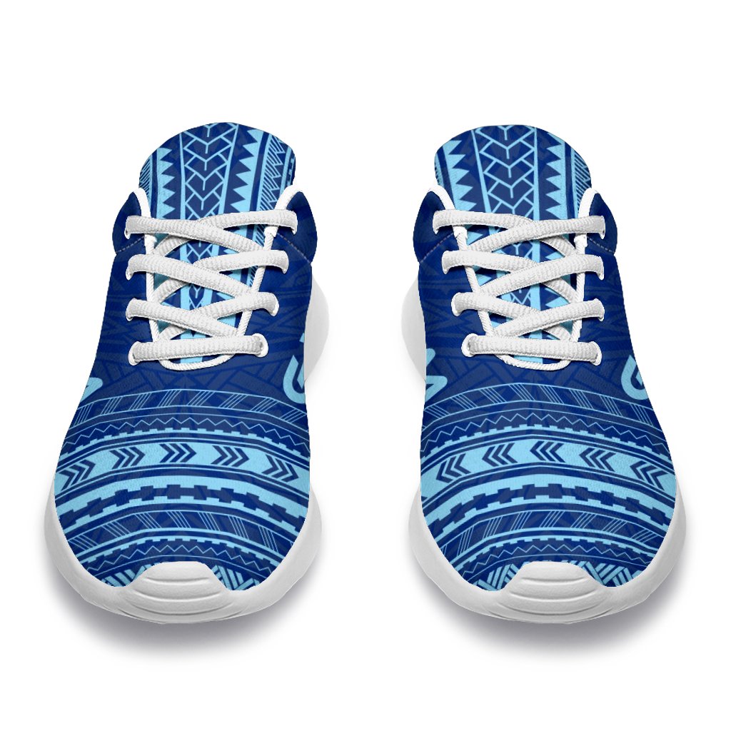 Guam Sporty Sneakers - Polynesian Chief Flag Version - Polynesian Pride