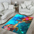 Fiji Area Rug - Sea Turtle Coral Treasure - Polynesian Pride