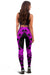 Fiji Women Leggings Polynesian Pattern Pink - Polynesian Pride