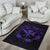 Hawaii Kanaka Turtle Hibiscus Polynesian Rug - Anthea Style Purple - Polynesian Pride