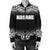 Kosrae Women's Bomber Jacket - Fog Black Style - Polynesian Pride