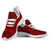 American Samoa Polynesian Tattoo Mesh Knit Sneakers Red - Polynesian Pride