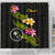 Chuuk Polynesian Shower Curtain - Plumeria Tribal - Polynesian Pride