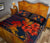 Hawaii Couple Shark Hibiscus Polynesian Quilt Bed Set - Mina Style - AH - Polynesian Pride