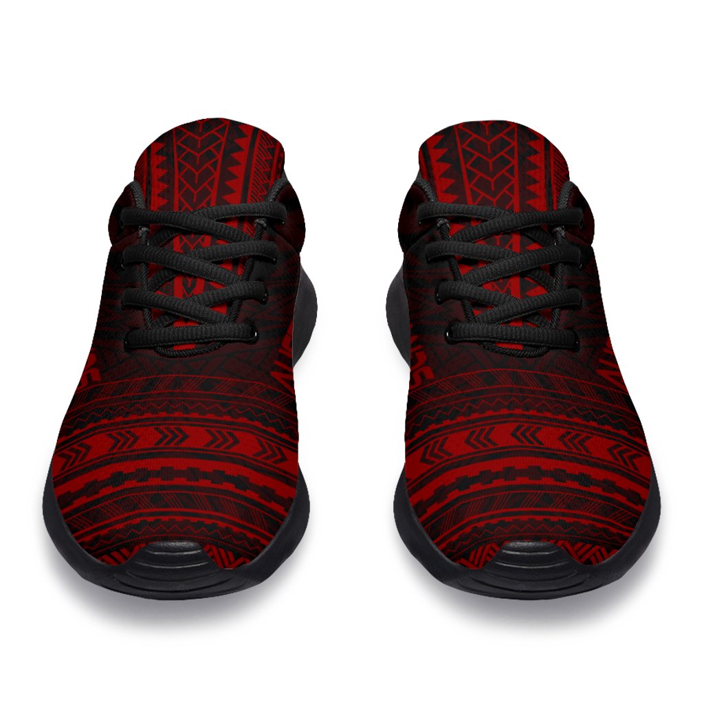 Austral Islands Sporty Sneakers - Polynesian Chief Red Version - Polynesian Pride