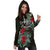 Marquesas Islands Hoodie Dress - Marquesas Islands Tiki Face Hibiscus - Polynesian Pride