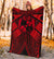 Tonga Polynesian Premium Blanket - Tonga Red Seal with Polynesian tattoo - Polynesian Pride