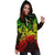 New Caledonia Polynesian Hoodie Dress Map Reggae - Polynesian Pride