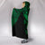 Kanaka Map Polynesian Hooded Blanket - Green - Armor Style - Polynesian Pride