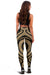 Cook Islands Women's Leggings - Gold Tentacle Turtle - Polynesian Pride