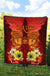 Samoa Custom Personalised Premium Quilt - Tribal Tuna Fish - Polynesian Pride