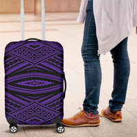 Polynesian Tatau Violet Luggage Covers - Polynesian Pride