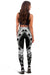 Fiji Women Leggings Polynesian Pattern Black - Polynesian Pride