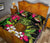 Hawaii Tropical Flowers Pineapple Quilt Bed Set - Polynesian Pride