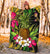 Hawaii Tropical Flowers Pineapple Premium Blanket - Polynesian Pride