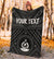 Vanuatu Personalised Premium Blanket - Vanuatu Seal With Polynesian Tattoo Style - Polynesian Pride