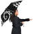 Seal Of Hawaii Polynesian Umbrella White - Circle Style - Polynesian Pride