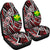 Hawaii Car Seat Covers - Tribal Flower Special Pattern Red Color - Polynesian Pride